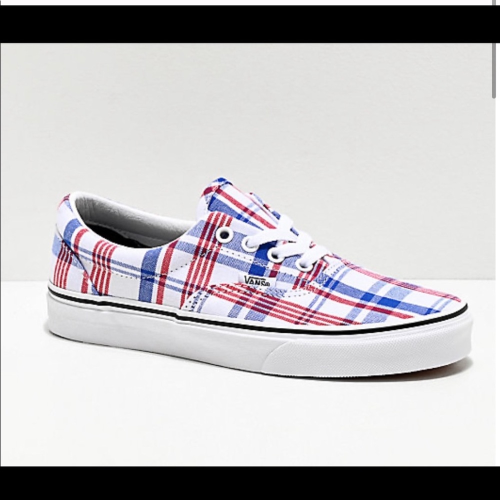 Vans Plaid Skate Sneakers